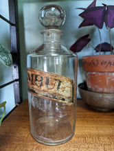 Load image into Gallery viewer, 1930&#39;s Vintage Apothecary Bottle / Jar - SUMBUL

