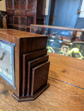Load image into Gallery viewer, Art Deco Wind Up Chime Clock
