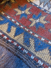 Load image into Gallery viewer, 6&#39; x 4&#39;6&quot; Wool Antique Kazak Tribal Rug
