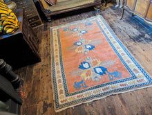 Load image into Gallery viewer, 7&#39;10&quot;x5&#39;3&quot; Vintage Turkish Hand Knotted Wool Konya Rug
