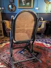 Load image into Gallery viewer, Antique Thonet Bent Wood Rocking Chair
