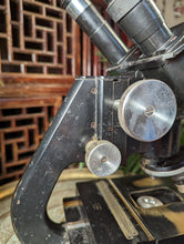 Load image into Gallery viewer, Antique J Smith Binomax Disecting Microscope
