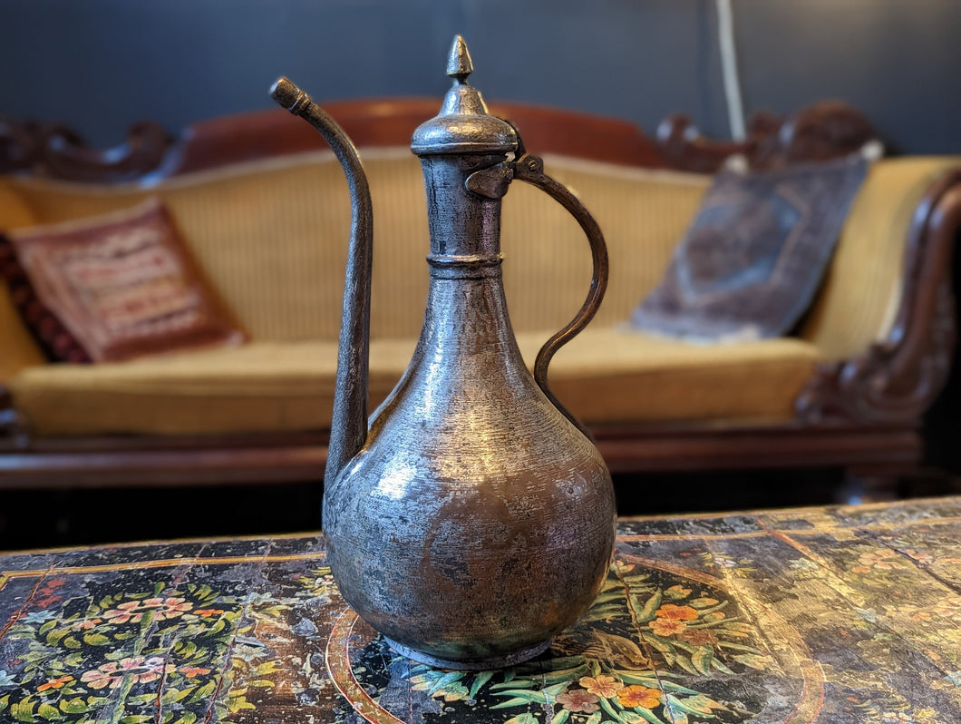19th Century Middle Eastern Turkish Copper Ewer
