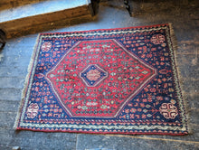 Load image into Gallery viewer, 5&#39;7&quot; x 3&#39;10&quot; Antique Hand Knotted Caucasian Oriental Wool Rug - 167 x 116Cm

