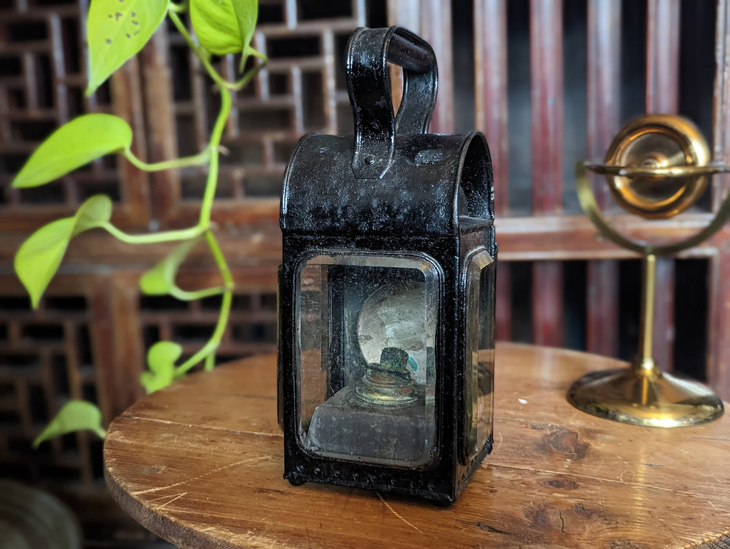 Antique Railway Oil Lamp / Lantern