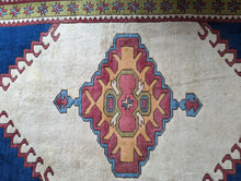 Load image into Gallery viewer, 7&#39;1&quot;x4&#39;6&quot; Vintage Turkish Hand Knotted Wool Konya Rug - 217 x 137
