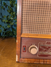 Load image into Gallery viewer, Ekco U243 Vintage Wooden Case Art Radio
