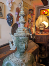 Load image into Gallery viewer, Large 1940&#39;s Bronze Thai Thephanom Statue
