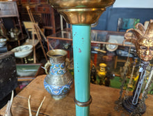 Load image into Gallery viewer, Vintage Deco Brass Floor Standing Ash Tray
