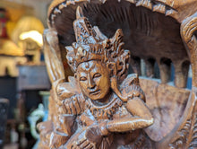 Load image into Gallery viewer, Large Balinese Statue Of Vishnu and Garuda
