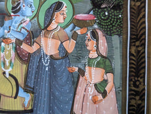 Load image into Gallery viewer, Vintage Indian Patachitra Painting of Krishna
