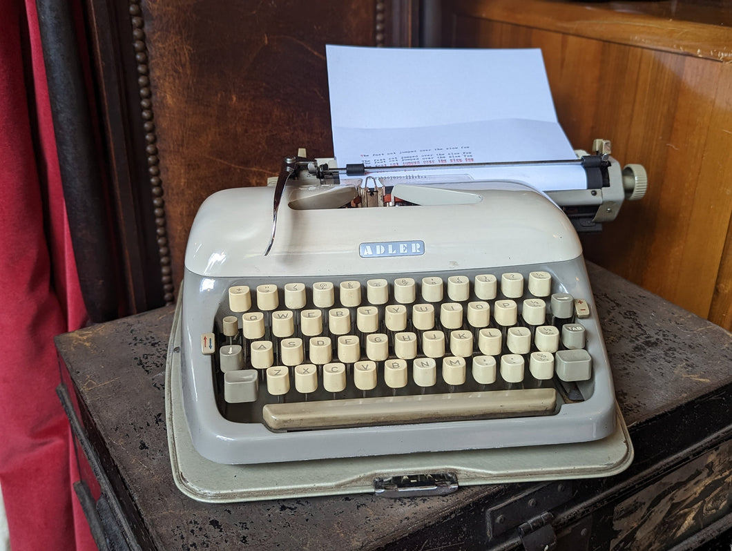 Adler Primus Travelling Vintage Typewriter