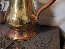 Load image into Gallery viewer, Large Vintage Copper Jug / Pitcher
