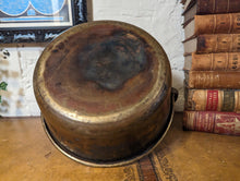 Load image into Gallery viewer, Large Antique Brass Fire Pot / Jam Pot
