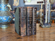Load image into Gallery viewer, Set of 3 Leather-bound Books By Charles Dickens
