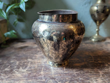 Load image into Gallery viewer, Vintage Indian Engraved Brass Planter / Jarniniere
