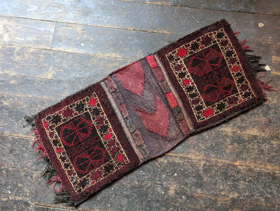 Early 20th.C Afghan Baluch Saddle Bag