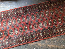 Load image into Gallery viewer, 9&#39; x 2&#39;7&quot; Vintage Lahore Bokhara Runner Rug - 274 x 79
