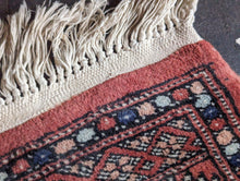 Load image into Gallery viewer, 9&#39; x 2&#39;7&quot; Vintage Lahore Bokhara Runner Rug - 274 x 79
