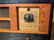 Load image into Gallery viewer, Buccleuch Vintage Wooden Case Valve Radio
