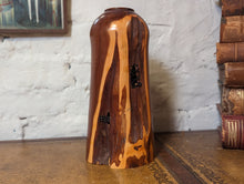 Load image into Gallery viewer, Wooden Sculptural Vase - Turned From Yew
