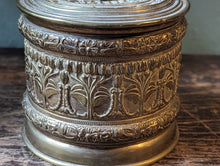 Load image into Gallery viewer, Arts and Crafts Brass Tobacco Container
