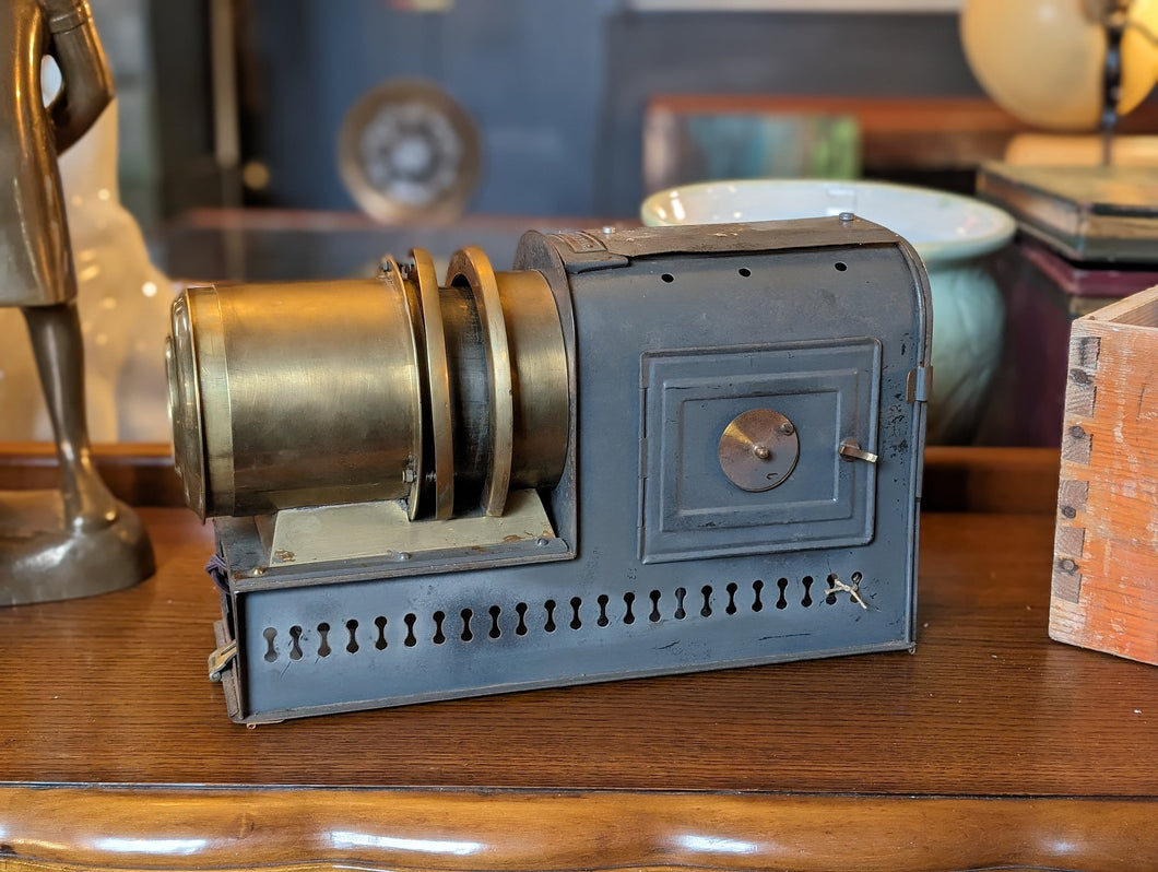 Late 1800s Magic Lantern Projector