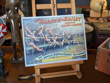 Load image into Gallery viewer, Barnum And Bailey Circus Poster - Greatest Show on Earth - Viennese Troupe
