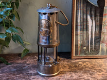 Load image into Gallery viewer, Antique Eccles &quot;The Protector&quot; Miners Safety Lamp

