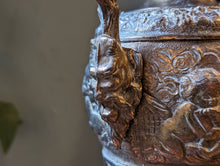 Load image into Gallery viewer, Vintage Early 20th Century Brass Ewer with Cherub Decor
