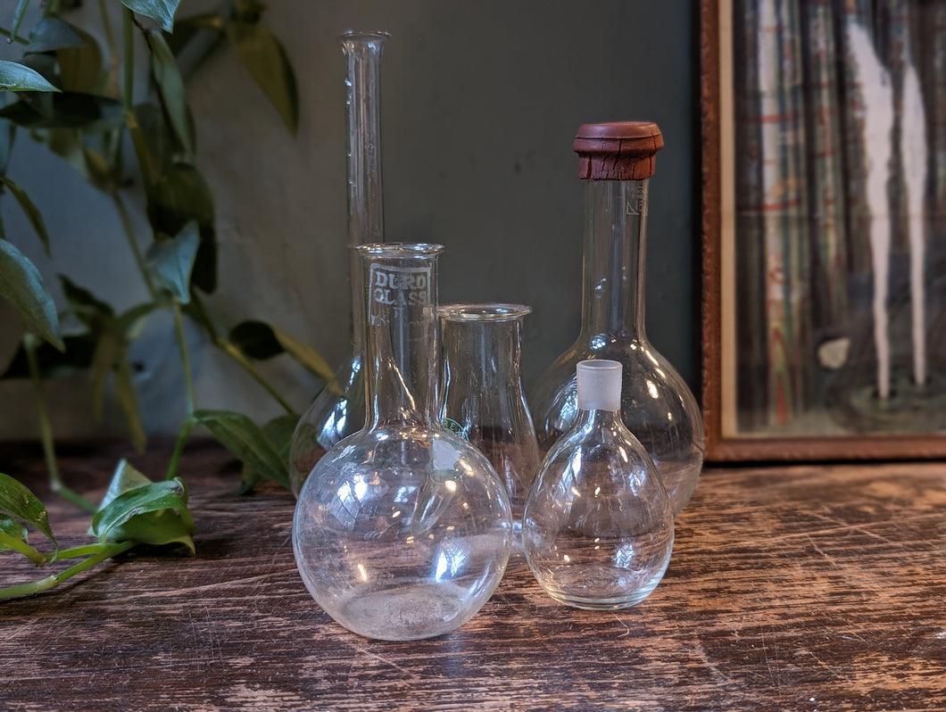 Collection of Vintage Lab Glass - Plant Propagation