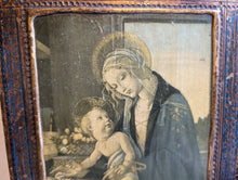 Load image into Gallery viewer, Virgin Mary Framed Lithograph - Early 20th.C
