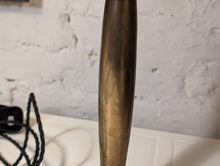 Load image into Gallery viewer, Early 20th.C Deco Brass Table Lamp - Rewired with Modern Wiring
