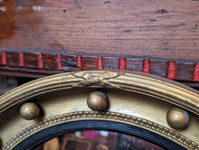 Load image into Gallery viewer, Antique Regency Gilt Convex Mirror
