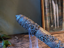 Load image into Gallery viewer, Antique Silver Torah Scroll Holder
