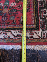 Load image into Gallery viewer, 4&#39;3&quot;x2&#39;4&quot; Vintage Hand Knotted Nomadic Wool Rug - 129 x 70
