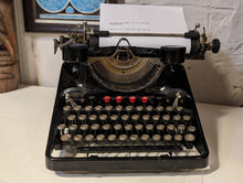 Load image into Gallery viewer, Barlock Model 17 1920&#39;s Typewriter

