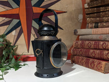 Load image into Gallery viewer, Antique Railway Oil Lamp / Lantern - British Railways
