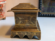 Load image into Gallery viewer, Antique Islamic Brass Casket Box

