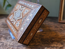Load image into Gallery viewer, Middle Eastern Mosaic Marquetry Inlaid Box
