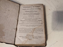Load image into Gallery viewer, The Confession Of Faith - Antique  Leather Bound Book - 1815
