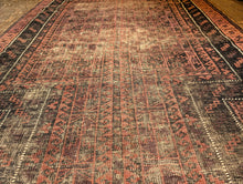 Load image into Gallery viewer, 5&#39;3&quot; x 3&#39;1&quot; Antique Nomadic Timuri Baluch Wool Rug - 162 x 95cm
