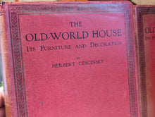 Load image into Gallery viewer, The Old World House - Antique Books - Volume1 &amp; 2 - 1925
