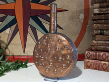 Load image into Gallery viewer, Antique Middle Eastern Turkish Copper Flask
