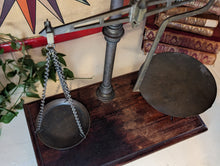 Load image into Gallery viewer, Antique Brass Apothecary Scales
