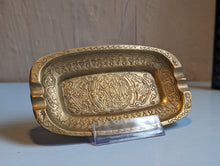 Load image into Gallery viewer, Vintage Islamic Brass Ashtray
