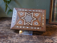 Load image into Gallery viewer, Middle Eastern Mosaic Marquetry Inlaid Box
