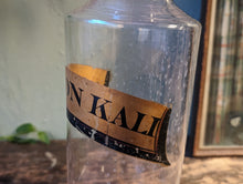 Load image into Gallery viewer, 1930&#39;s Vintage Apothecary Bottle / Jar - Lemon Kali
