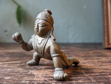 Load image into Gallery viewer, 19thC Baby Krishna Bronze Figure
