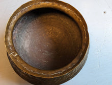 Load image into Gallery viewer, Antique Indian Hammered Brass Handi Bowl - Biryani Pot
